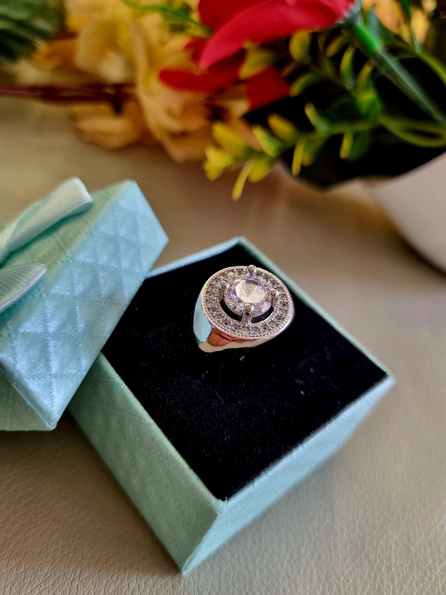 Sliver men's ring
