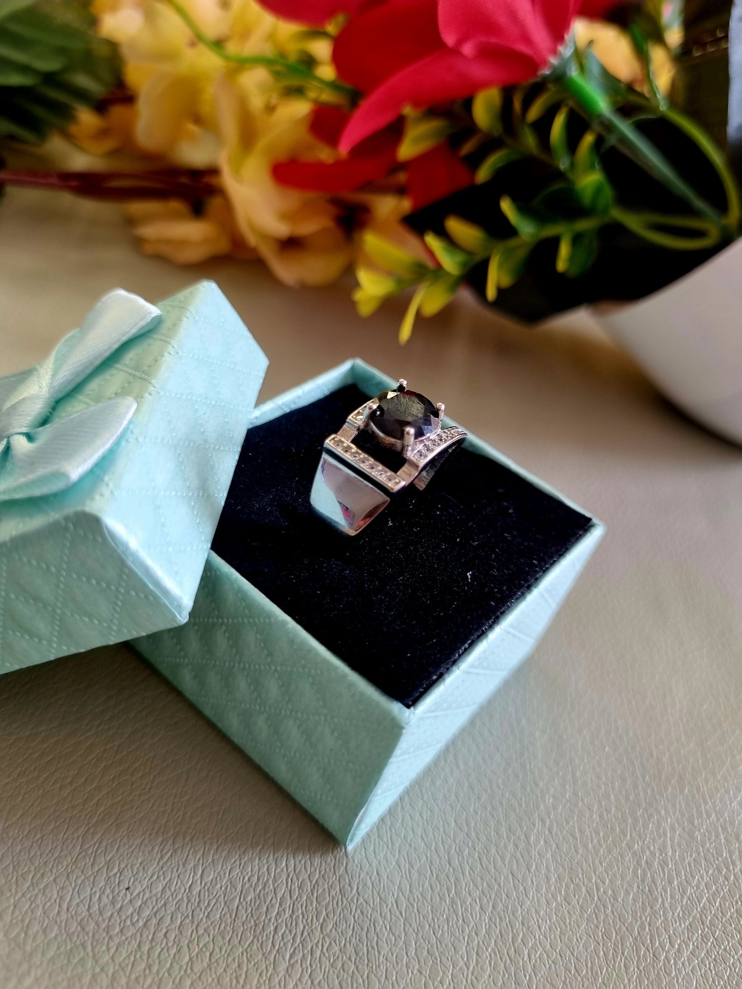 Sliver men's ring