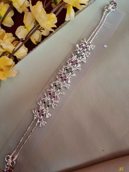 Silver payal