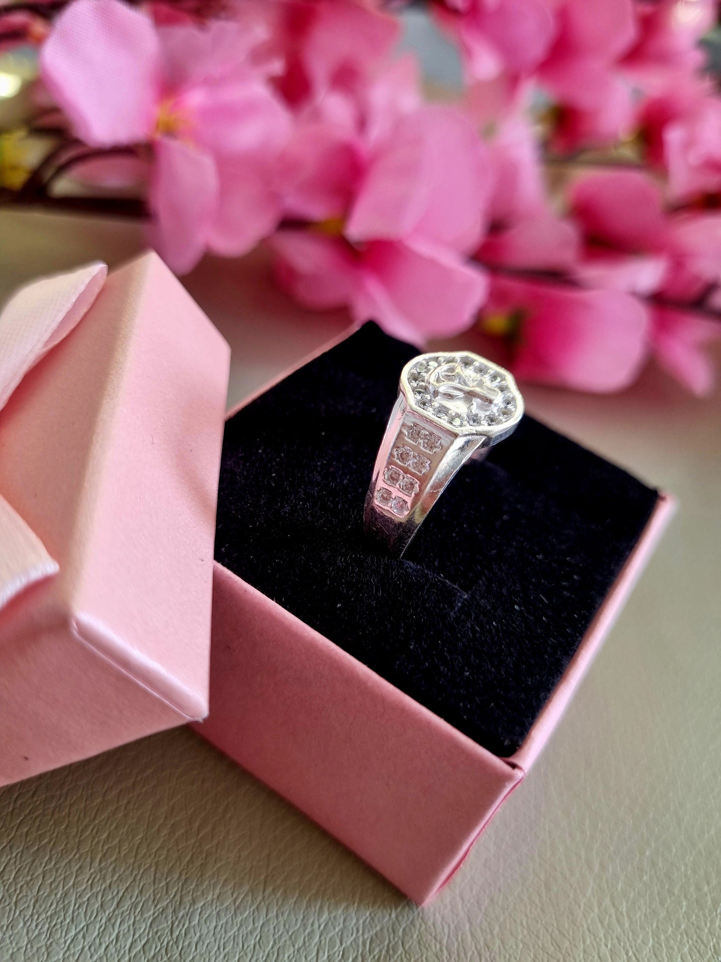 Sliver men's ring