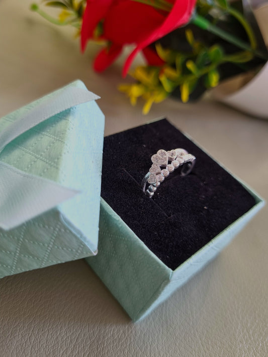Silver Ladies ring