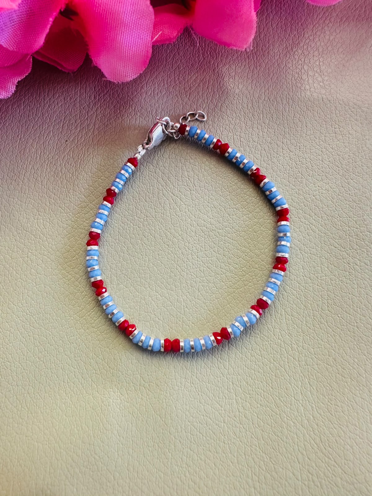 Premium silver rakhi