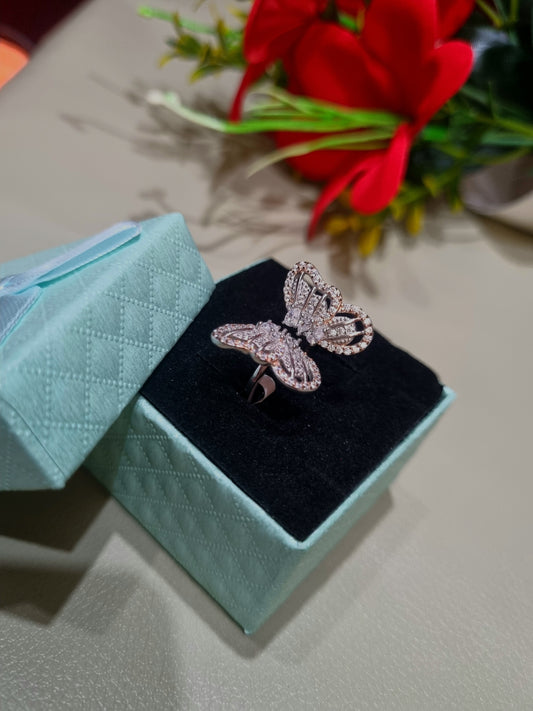 92.5 pure Silver Ladies ring