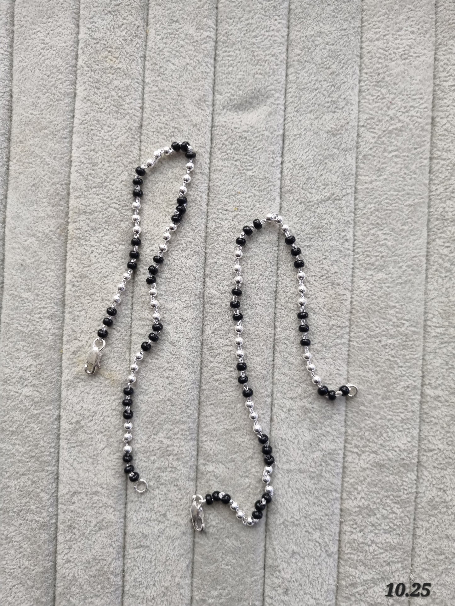 Premium silver dhaga payal