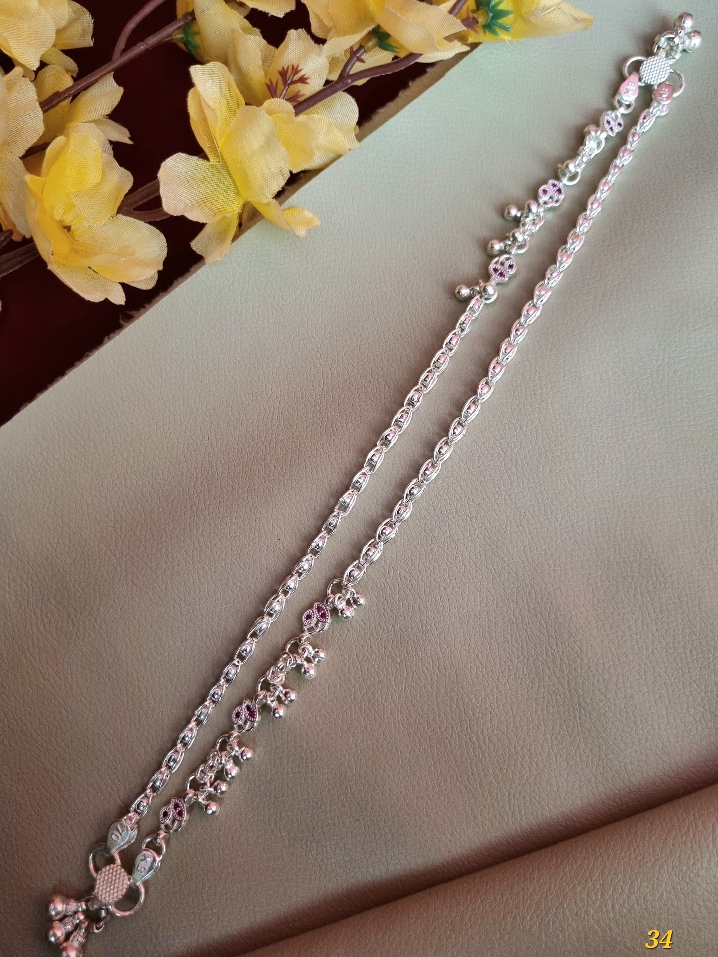 Sliver payal