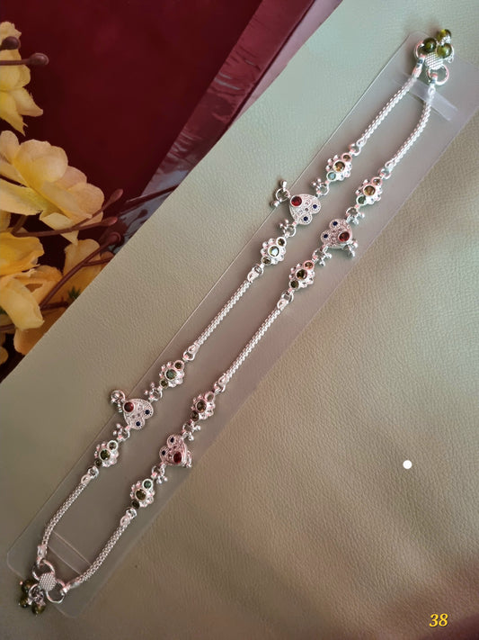 Sliver payal