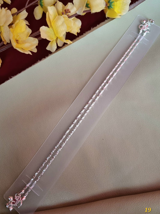 Sliver payal