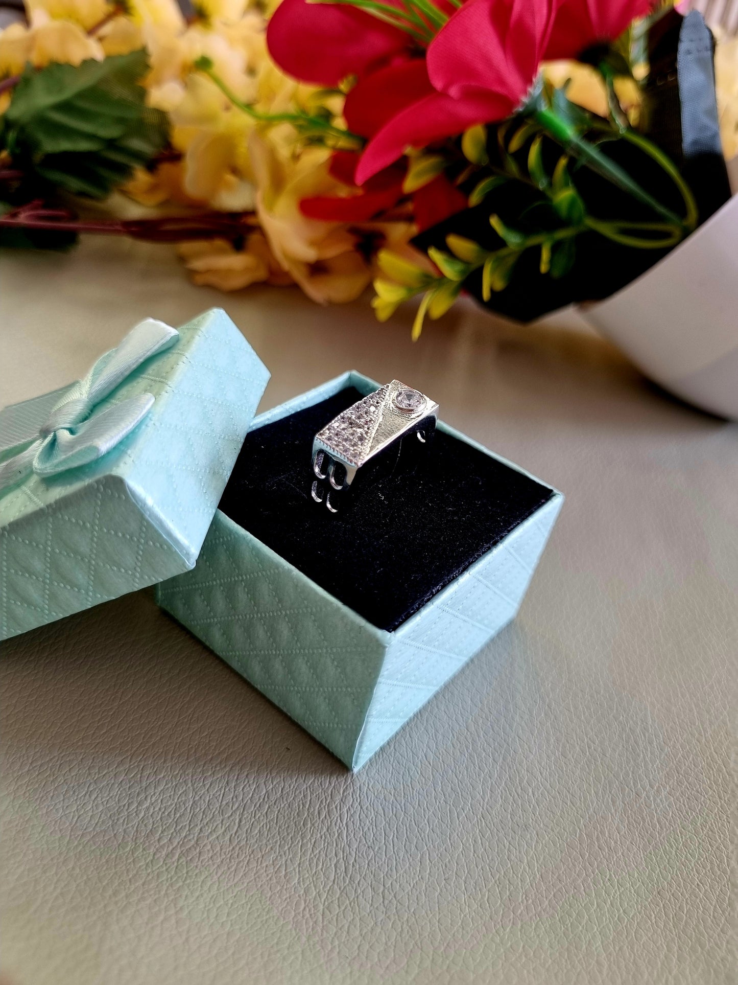 Sliver men's ring