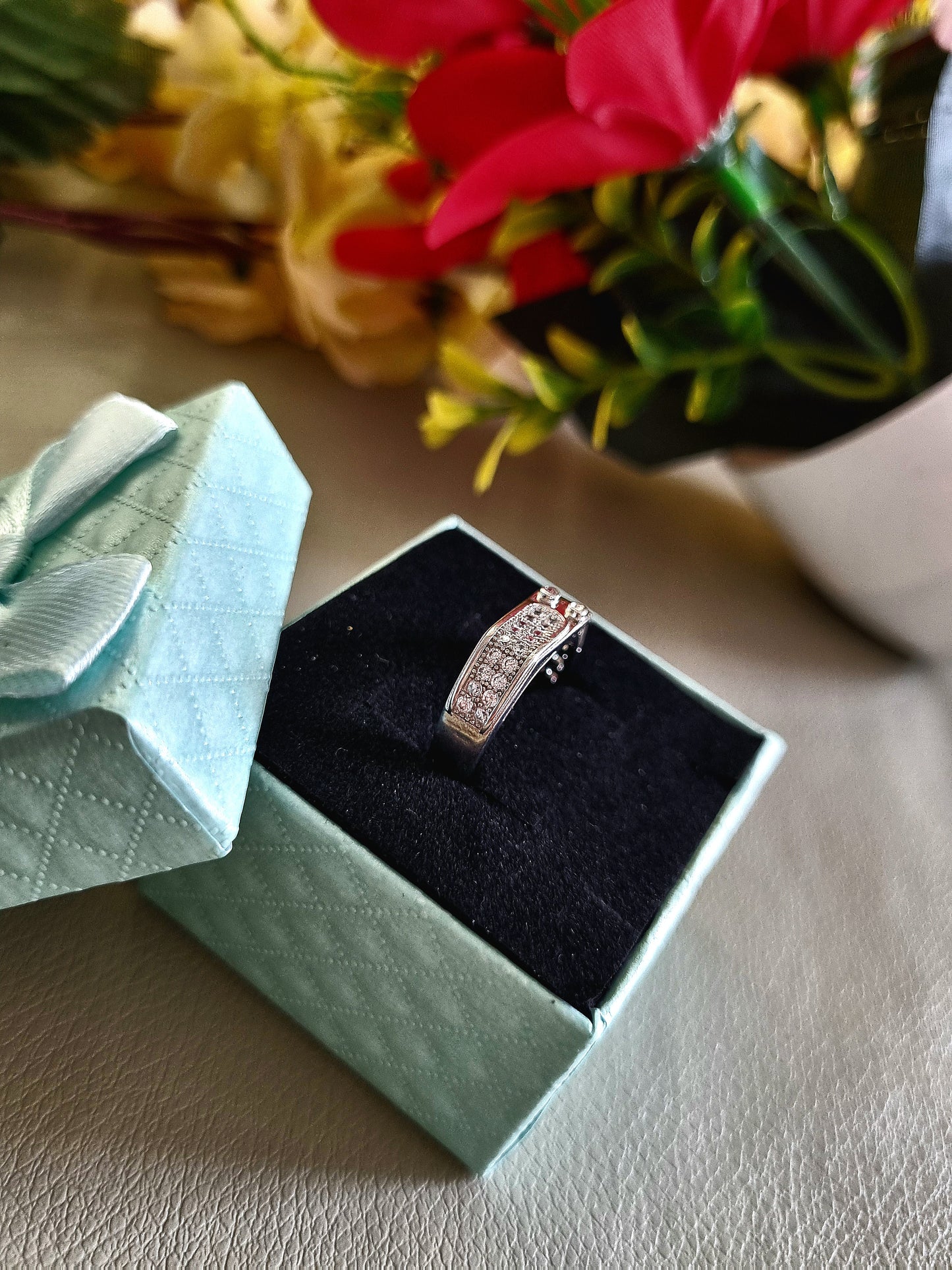 Sliver men's ring