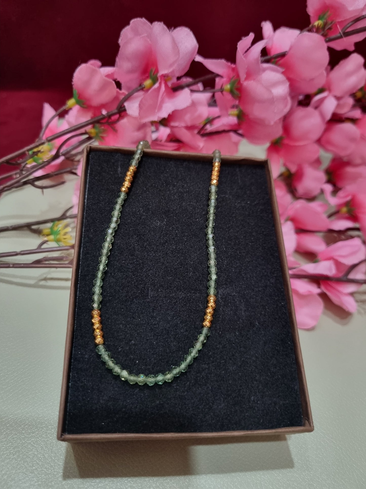 Silver chain pendant