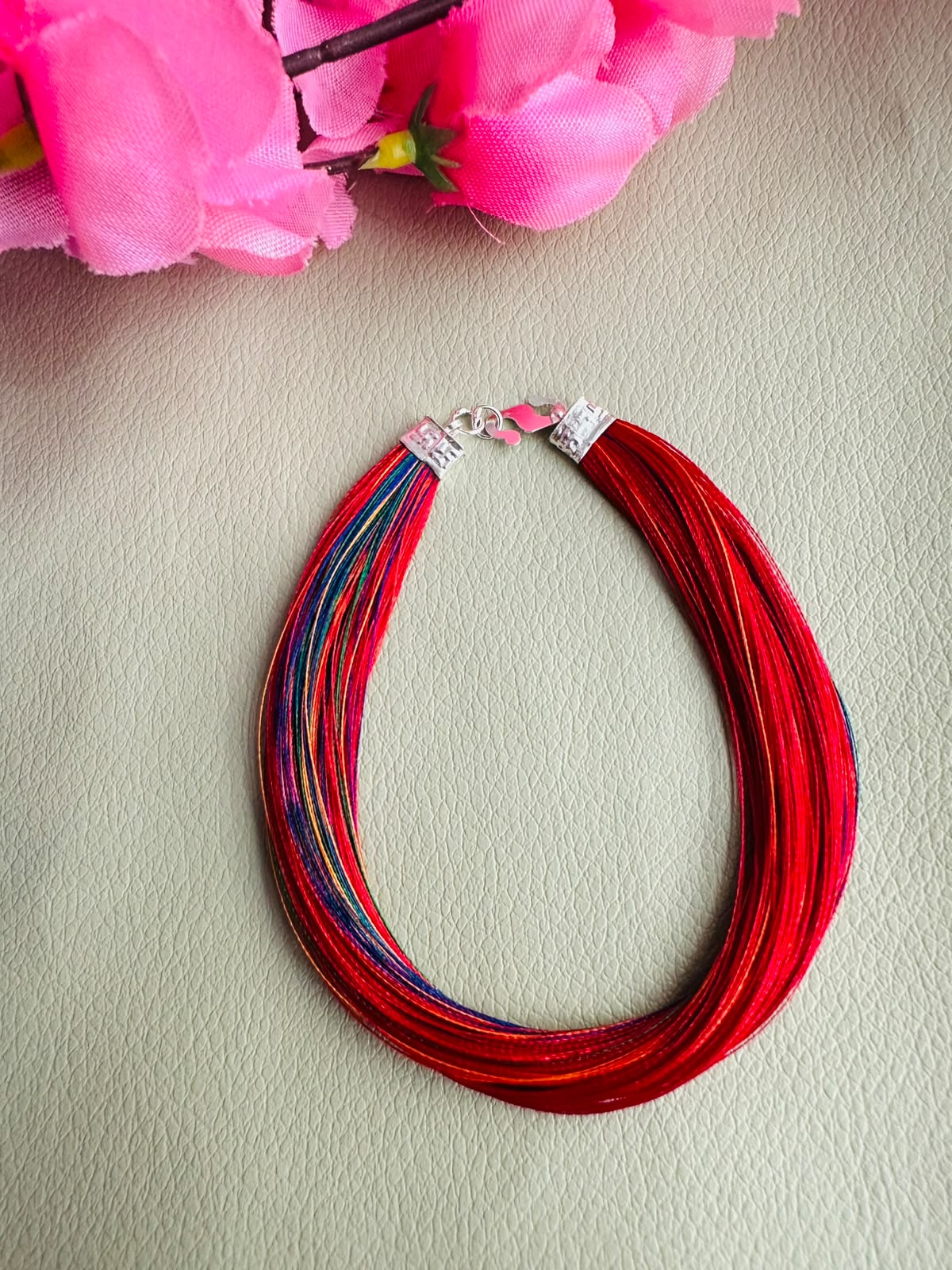Premium silver rakhi