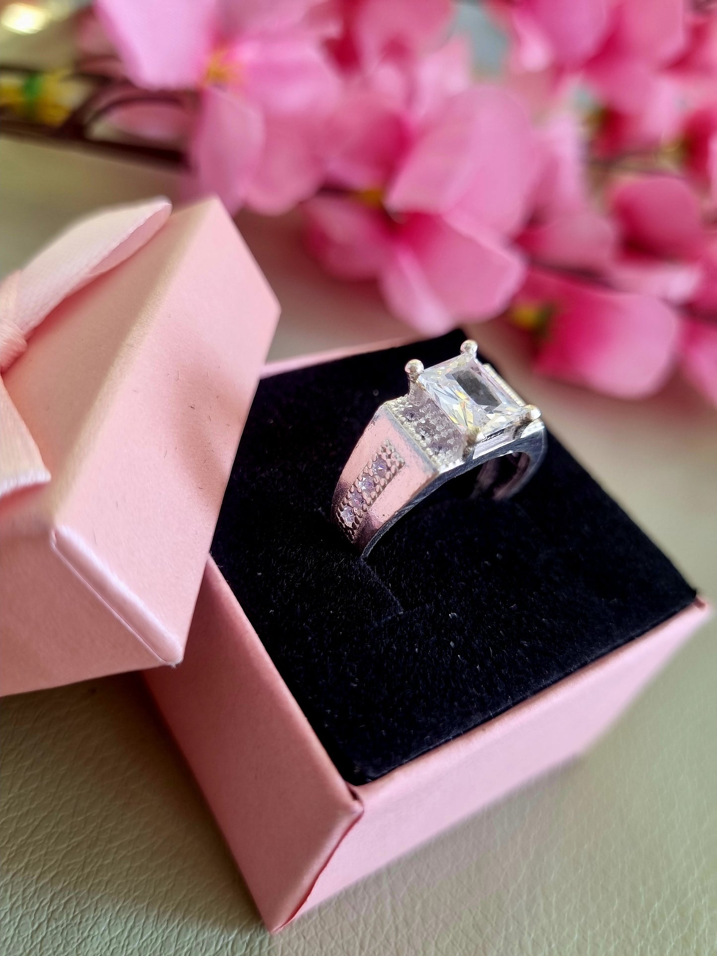Sliver men's ring