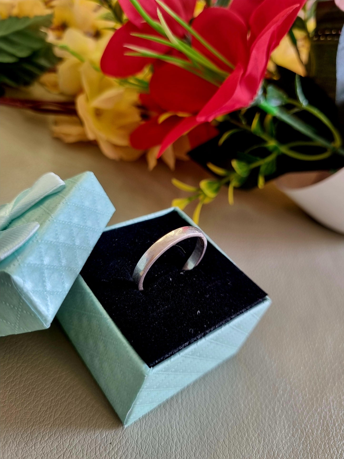 Sliver men's ring