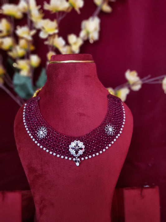 Pure silver nacklace