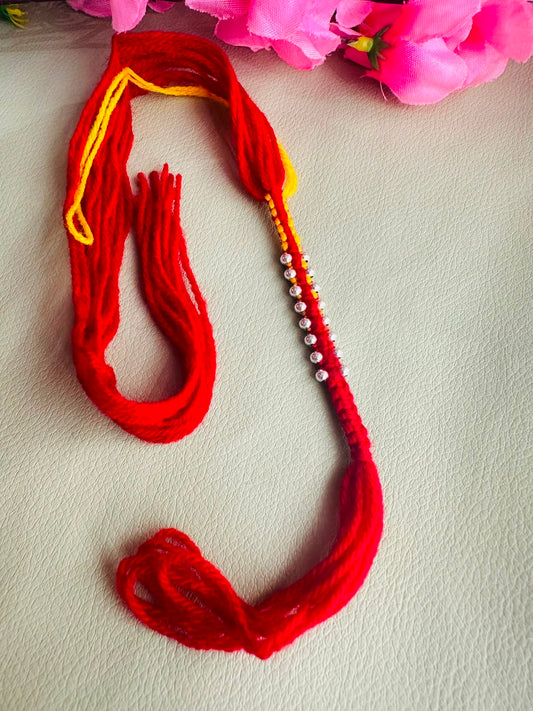 Premium silver rakhi