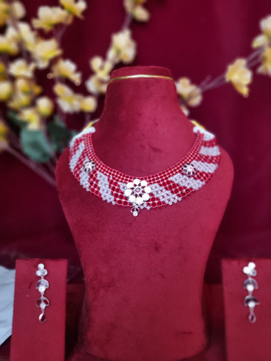 Pure silver nacklace With tops