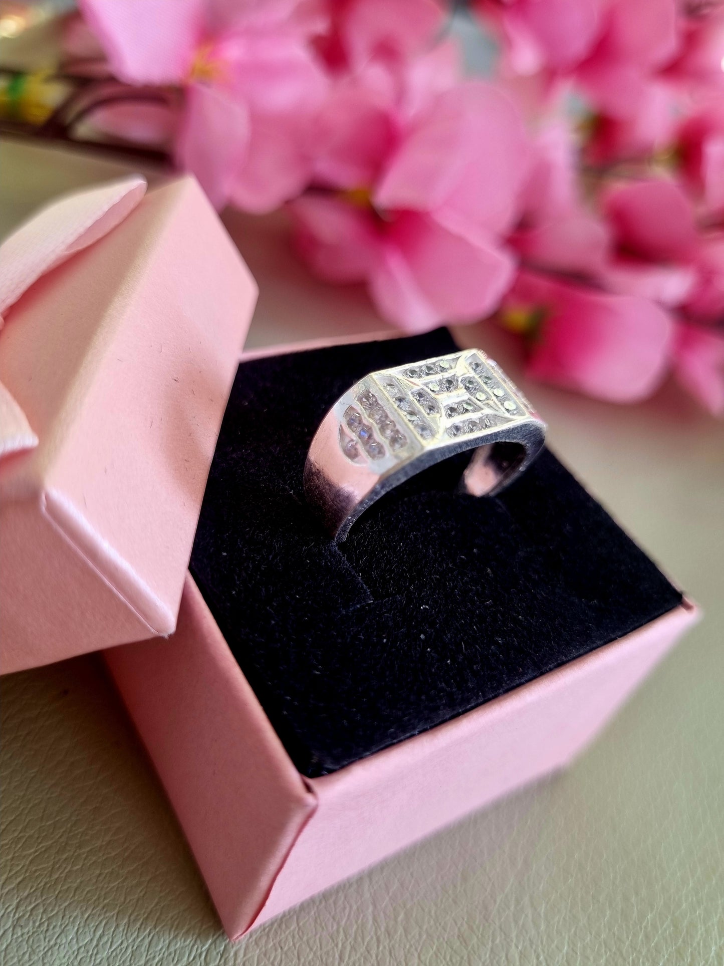 Sliver men's ring