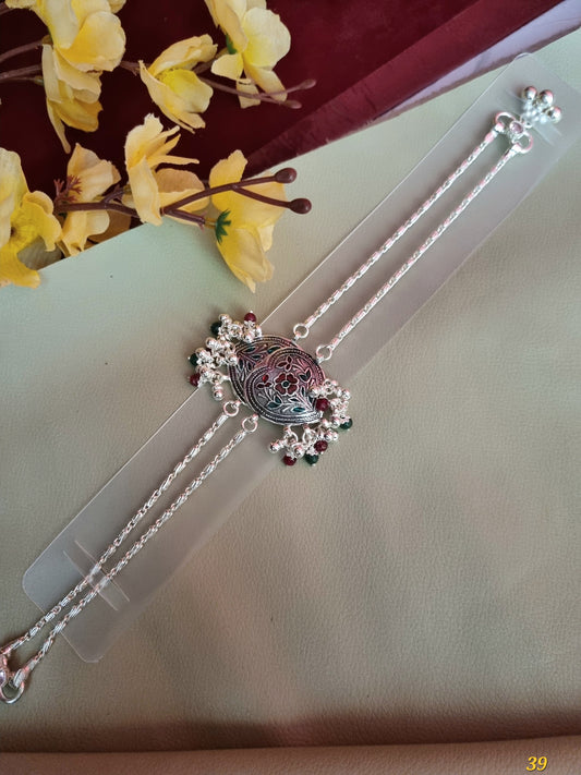 Sliver payal