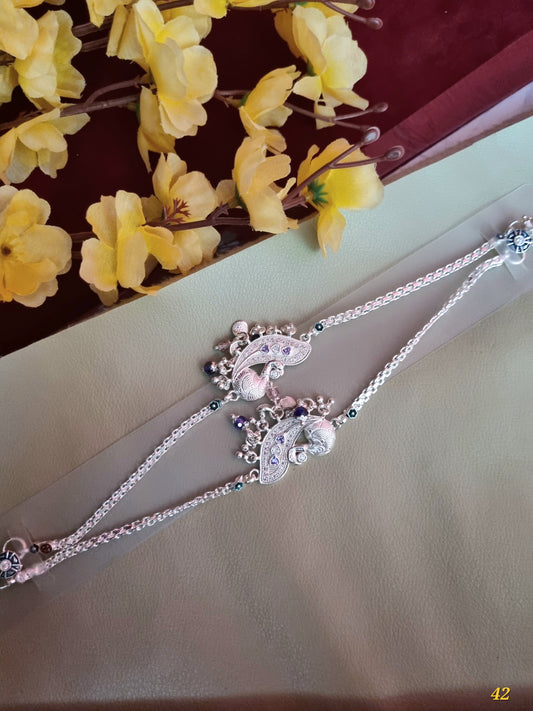 Sliver payal