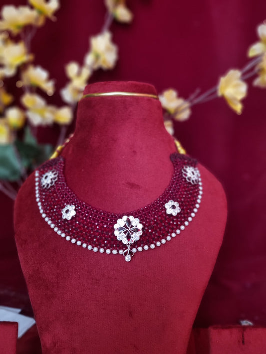 Pure silver nacklace
