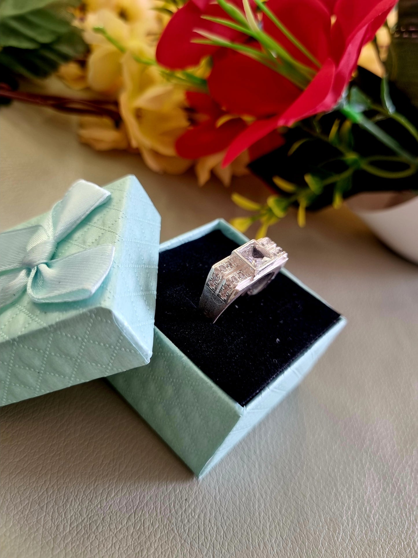 Sliver men's ring