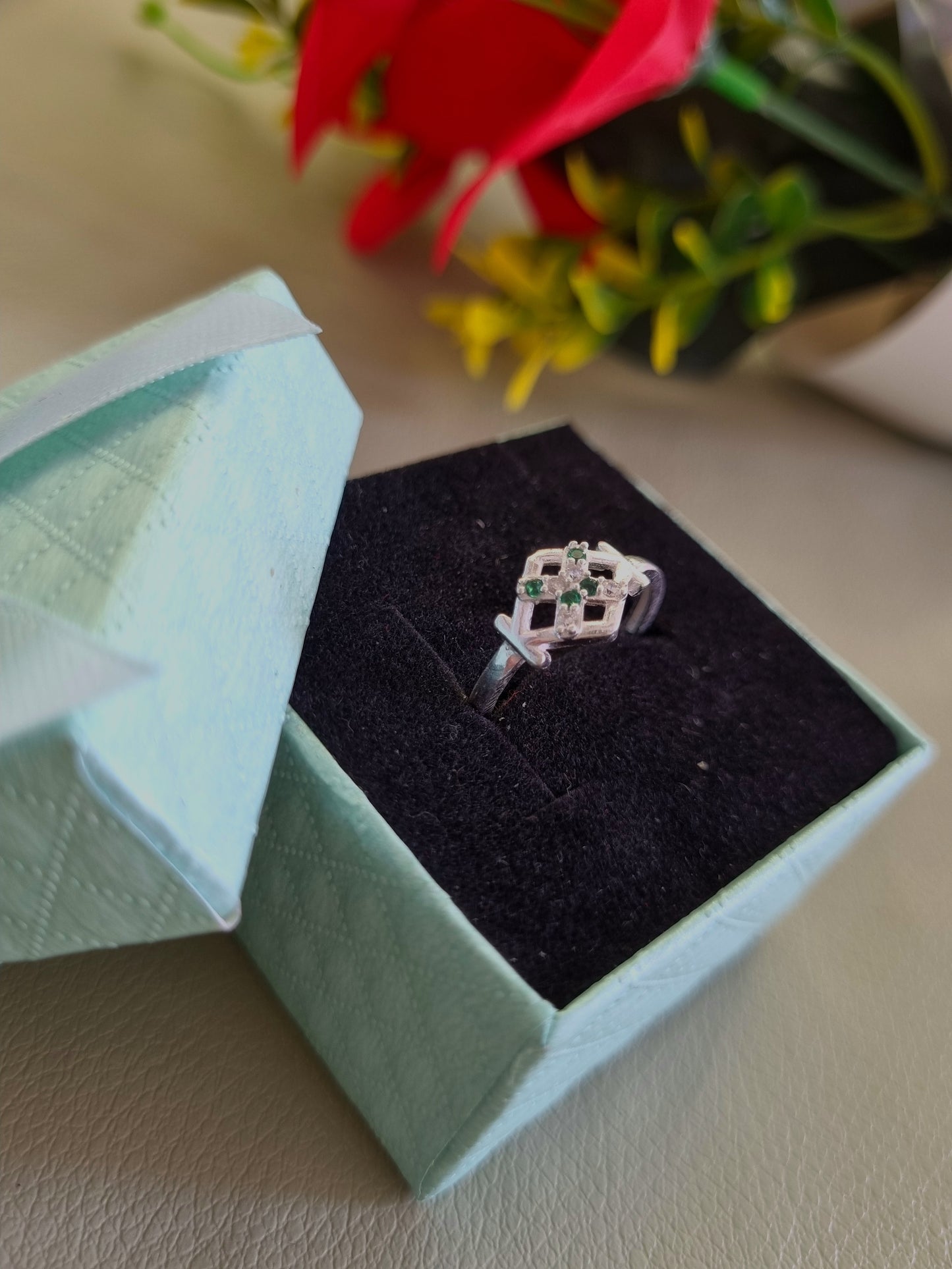 Silver Ladies ring
