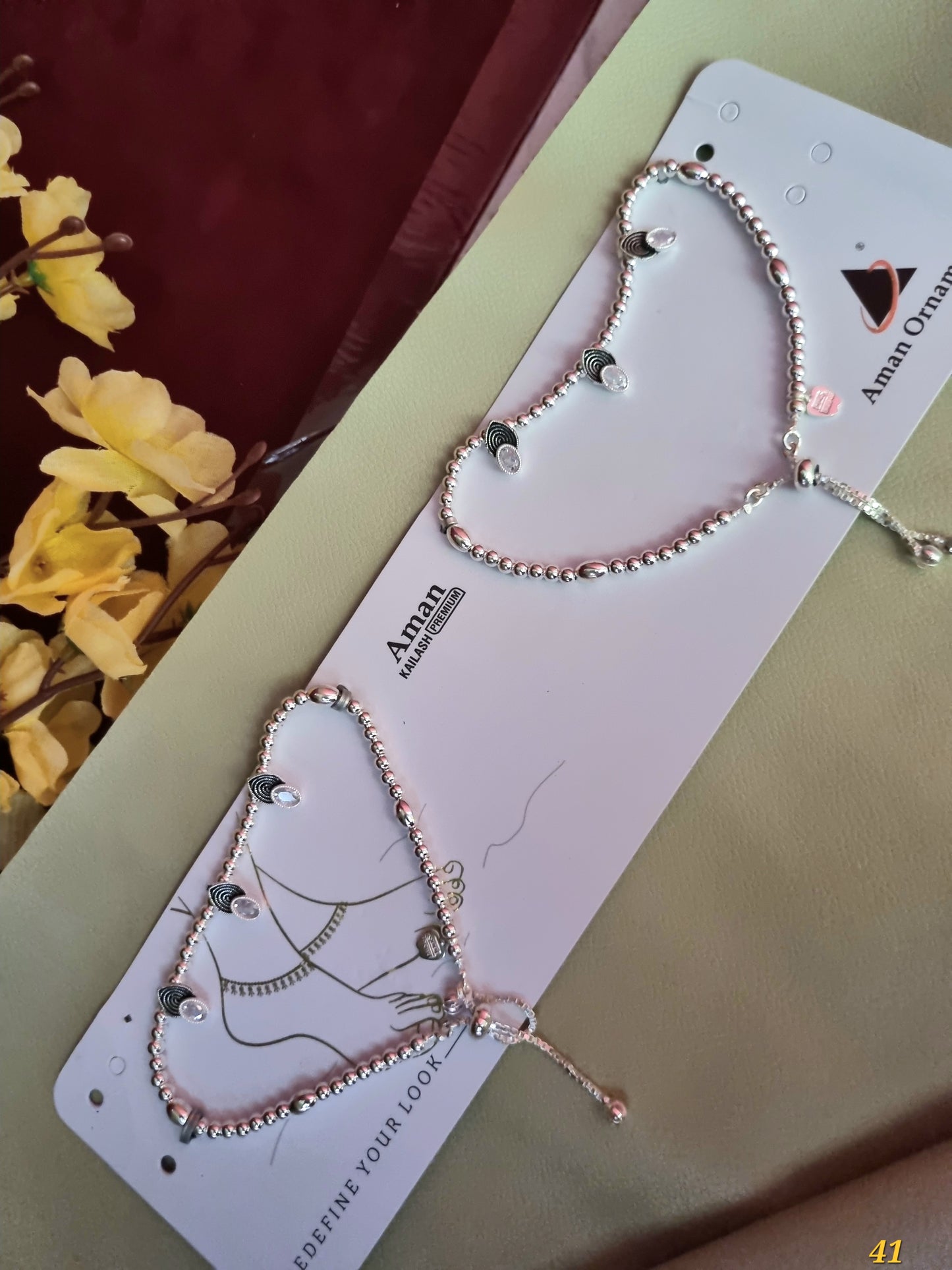 Sliver payal