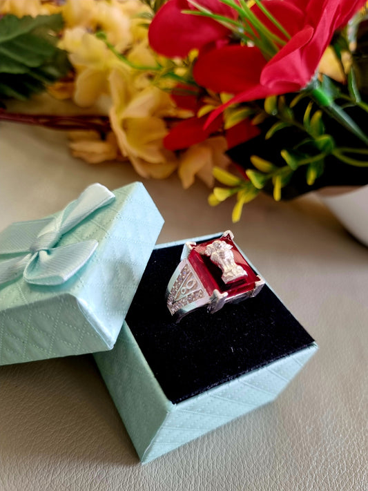 Sliver men's ring