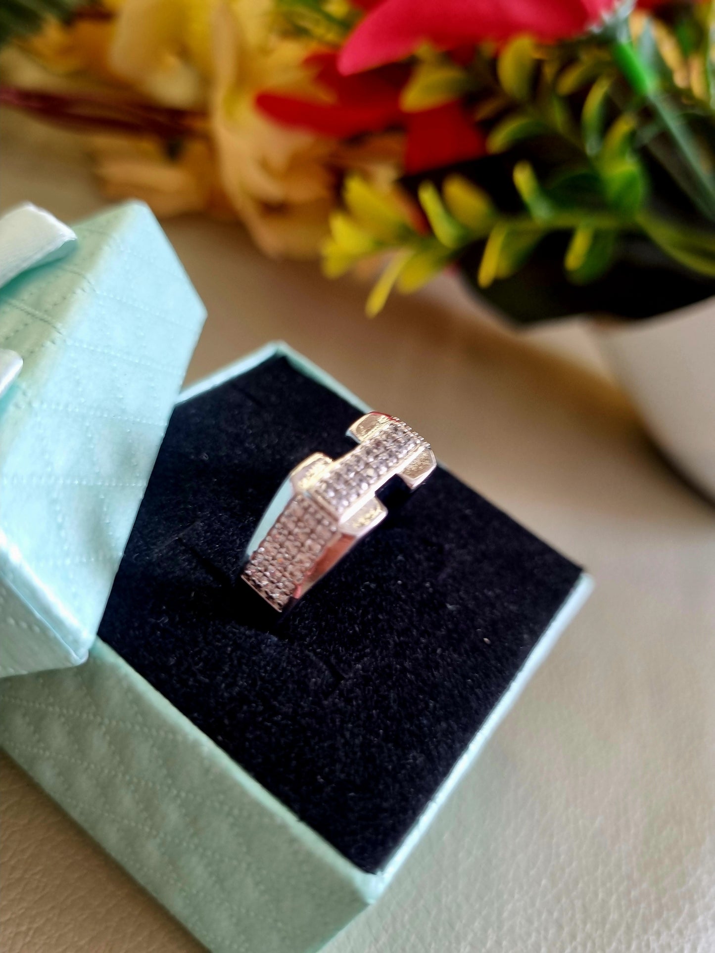 Sliver men's ring