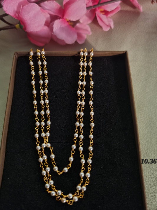 Silver chain pendant