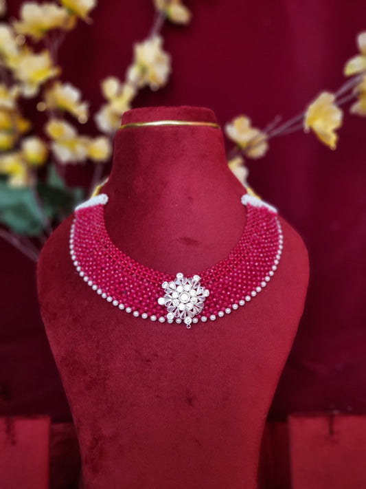 Pure silver nacklace