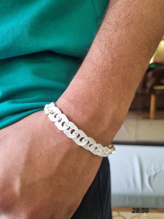Sliver men's bracelet