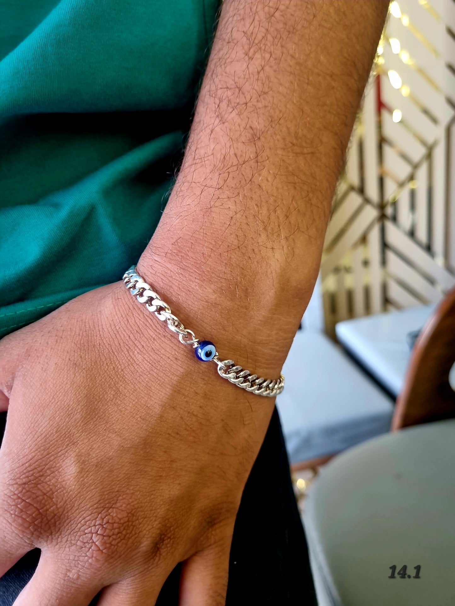 Sliver men's bracelet