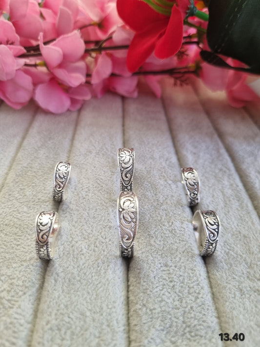 Sliver angutha set