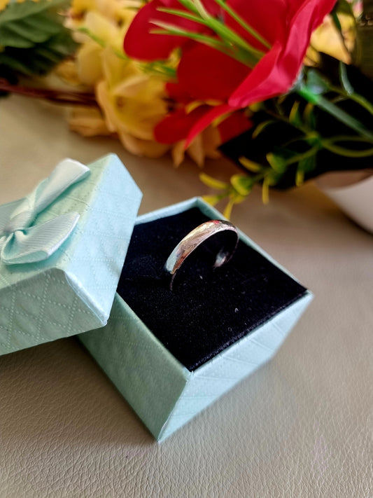 Sliver men's ring