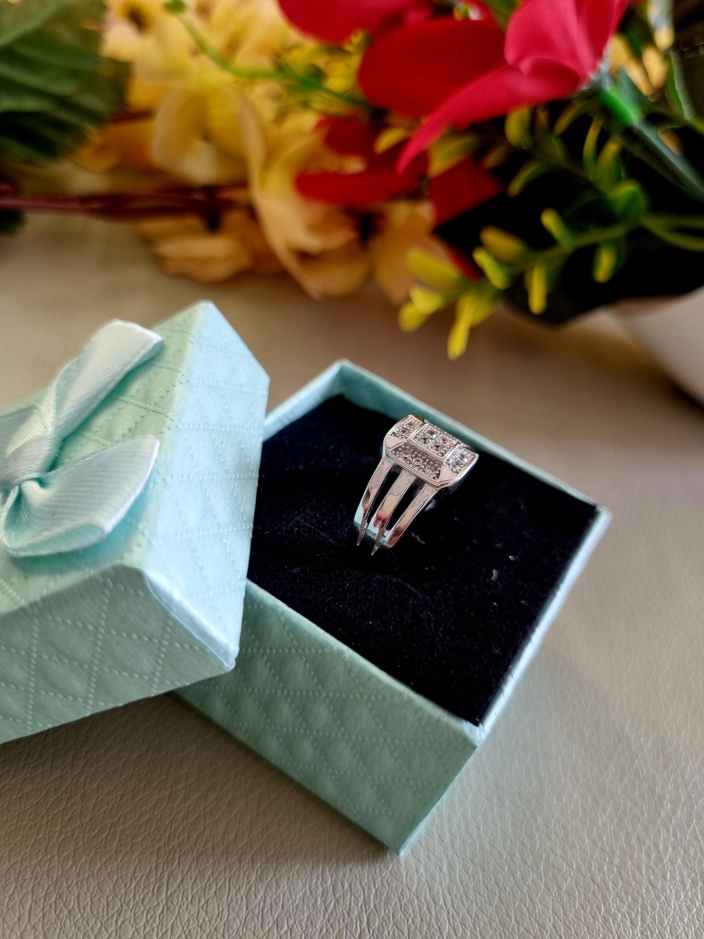 Sliver men's ring