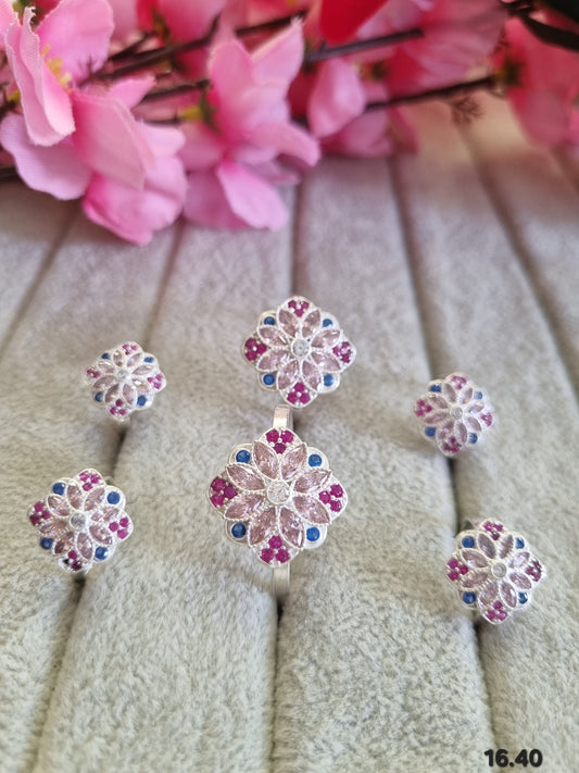 Sliver angutha set