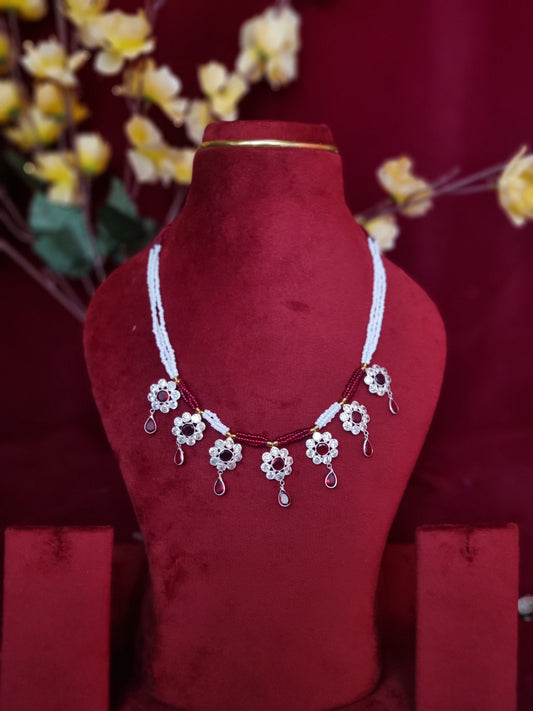 Pure silver nacklace