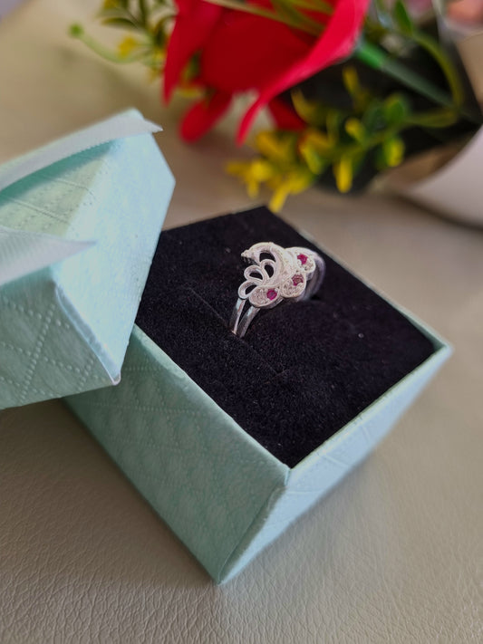 Silver Ladies ring