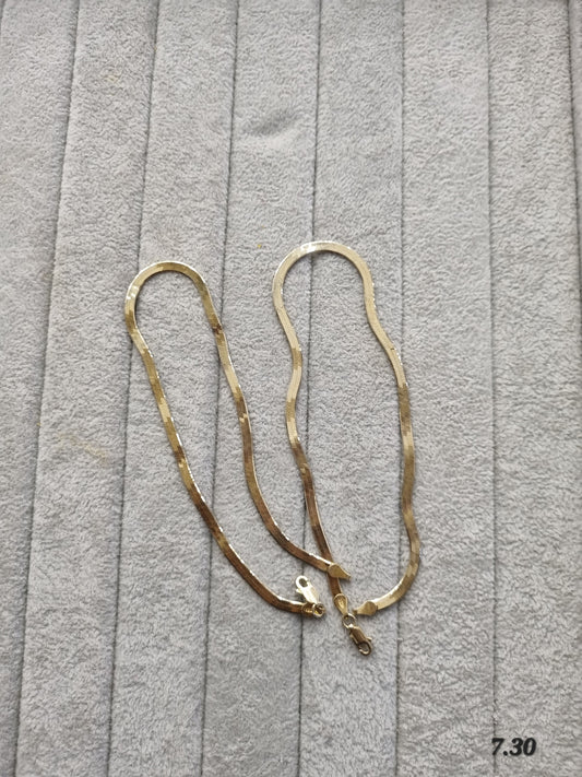 Premium silver dhaga payal