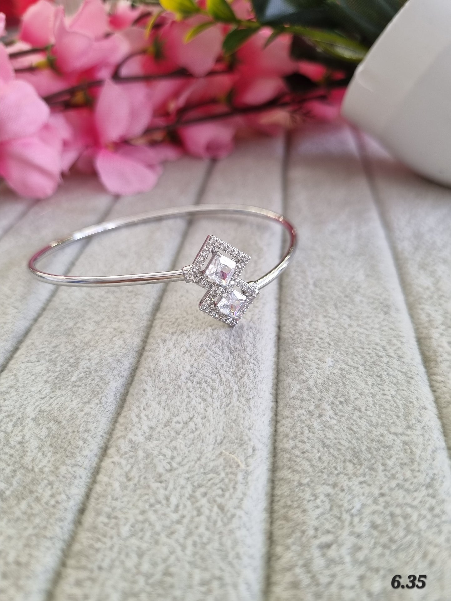 Premium silver ledis kada