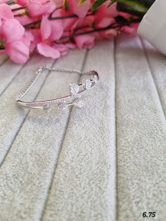 Premium silver ledis kada