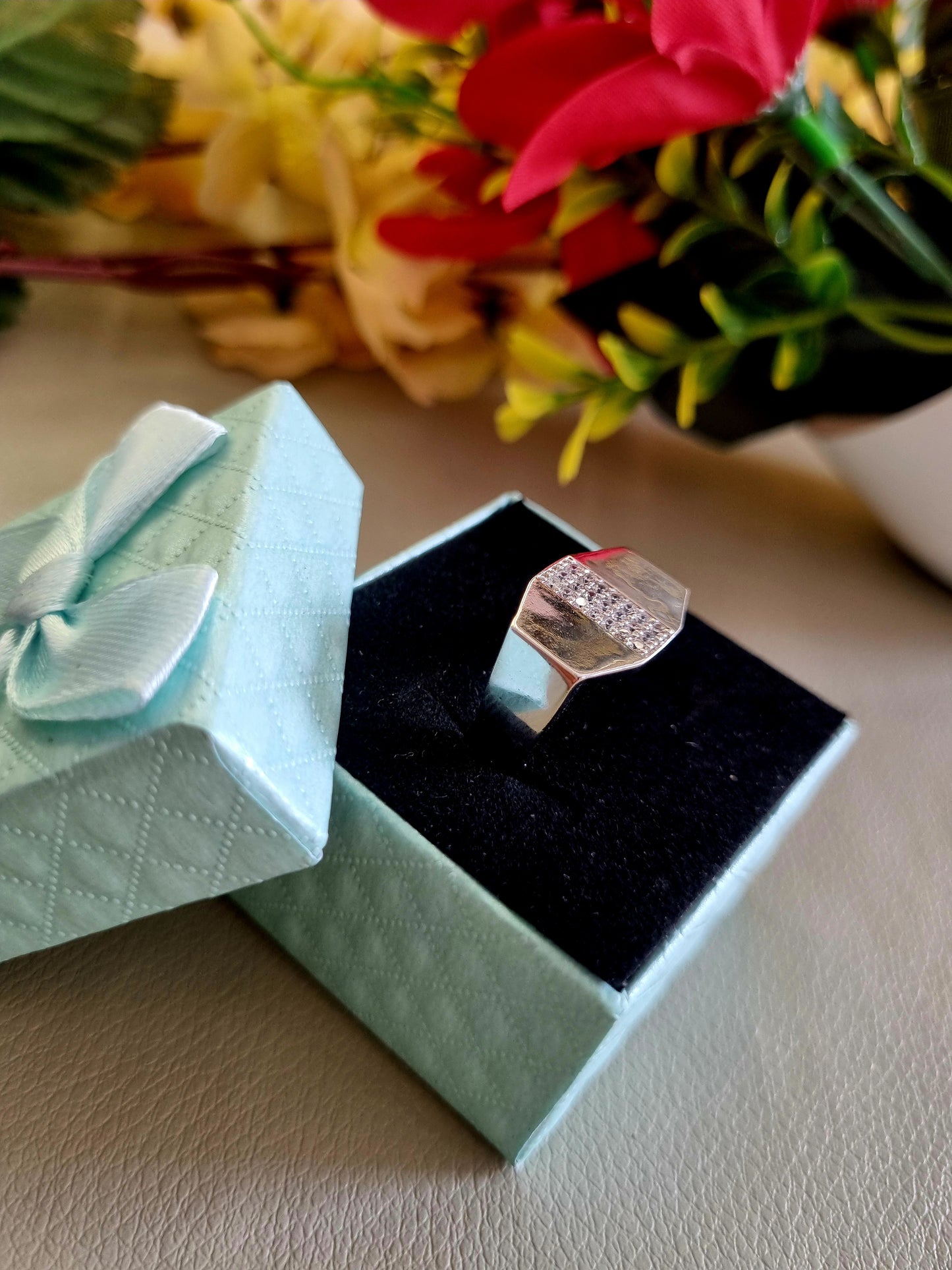 Sliver men's ring