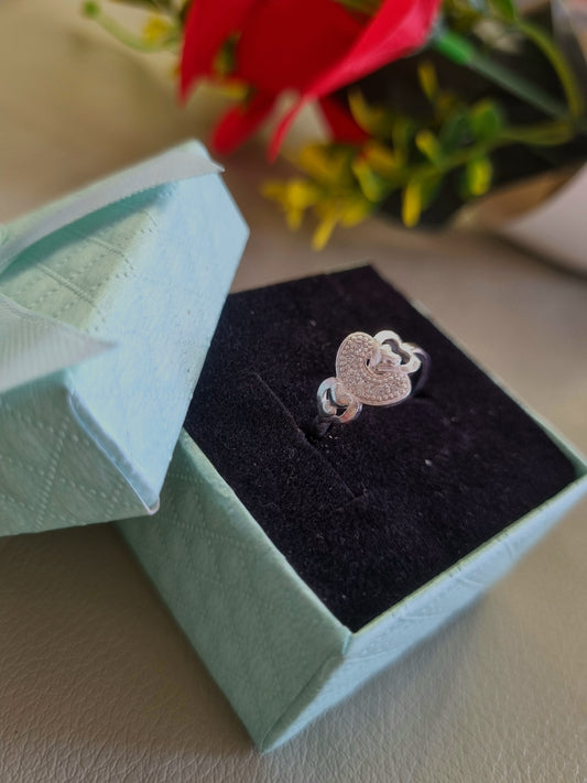 Silver Ladies ring