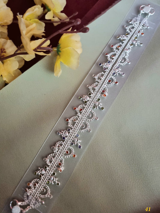 Sliver payal