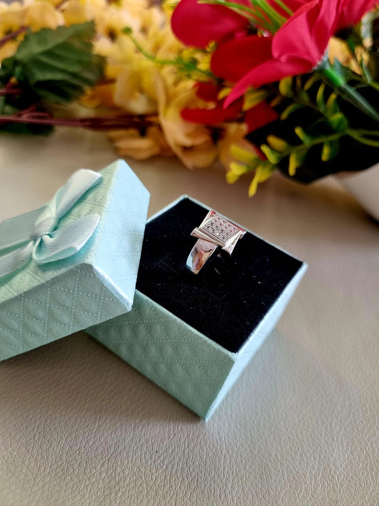 Sliver men's ring