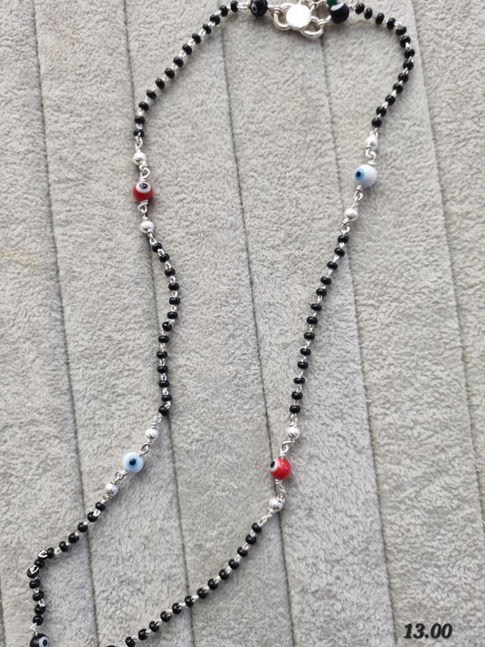 Premium silver dhaga payal