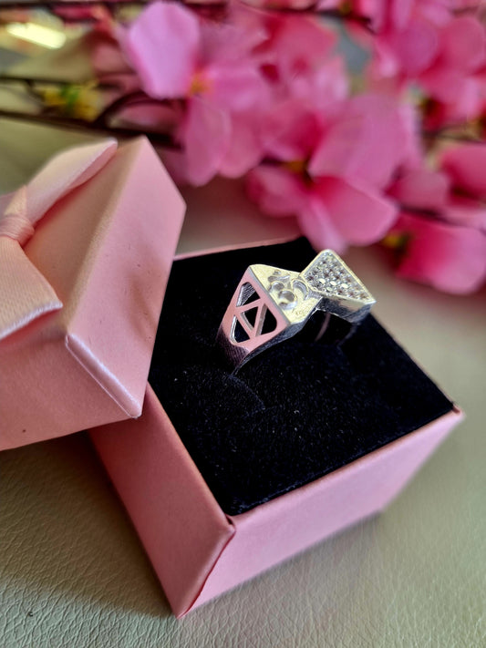 Sliver men's ring
