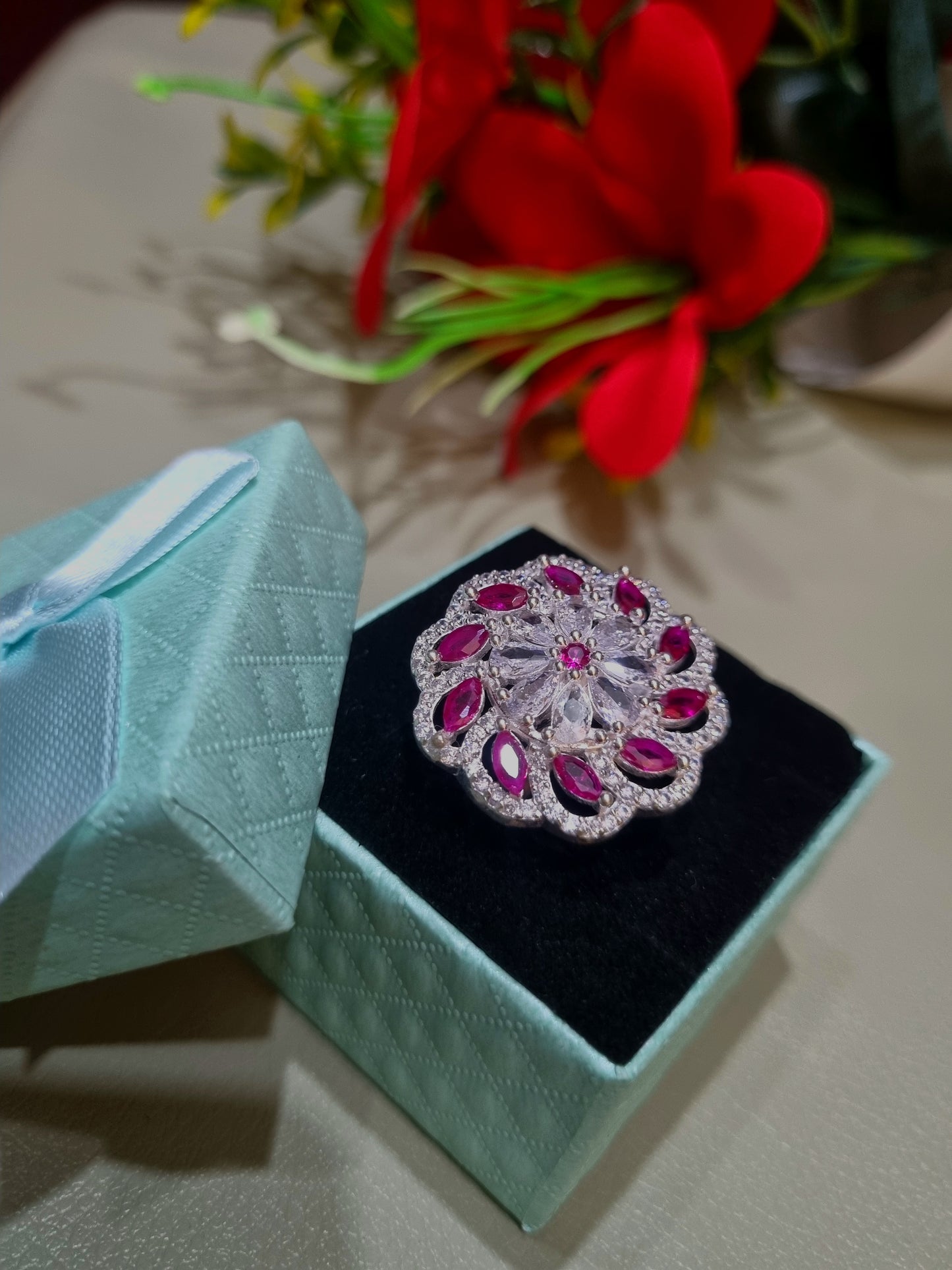 Silver Ladies ring