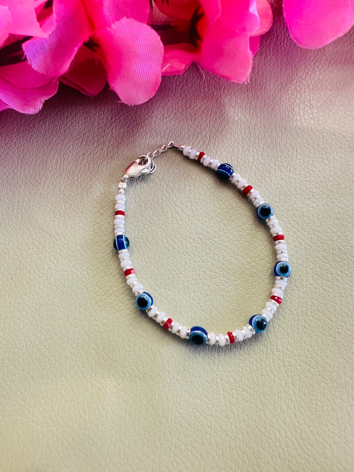 Premium silver rakhi